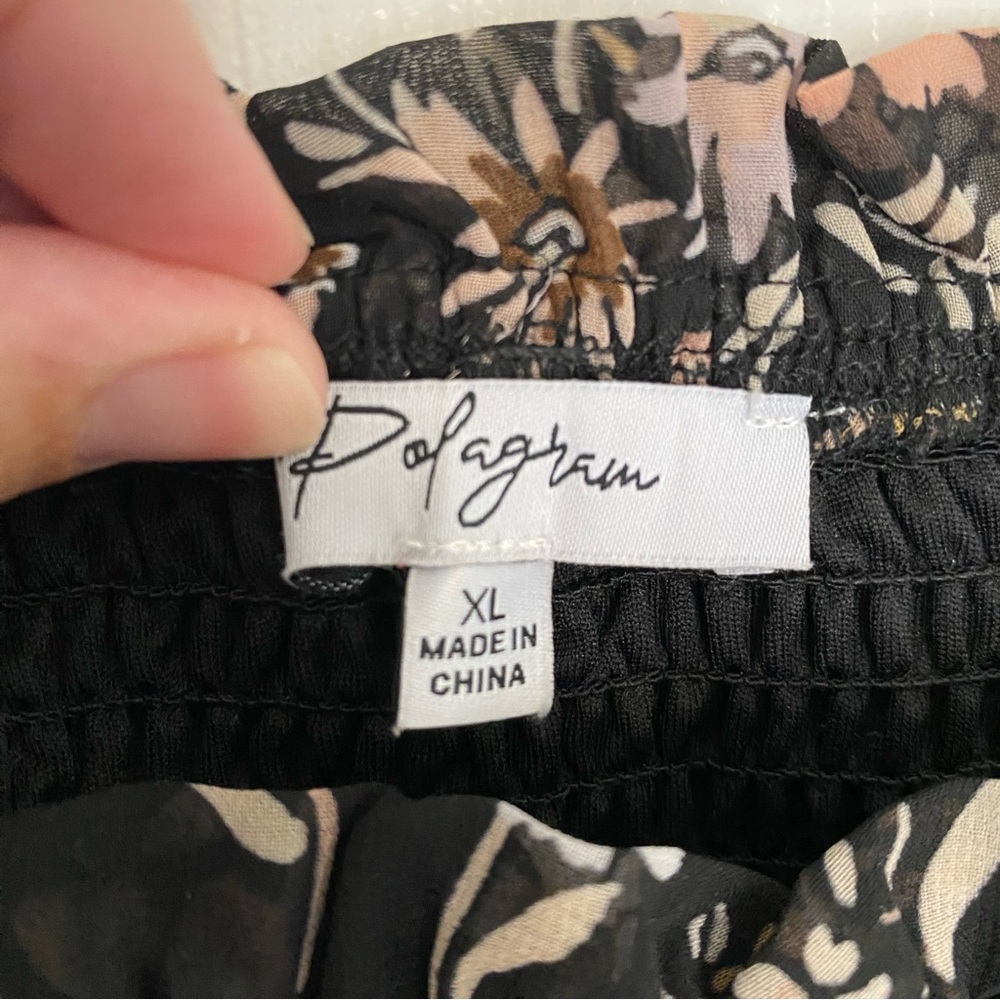 Floral Black Maxi Dress PinkBlush - Picture 5 of 8